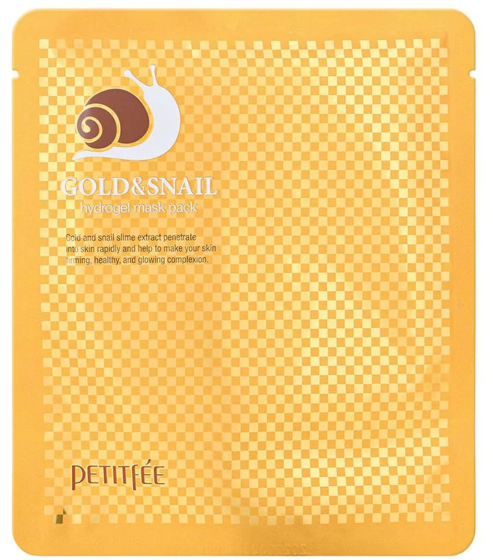 image for Masca faciala din hidrogel Petitfee Gold & Snail Hydrogel, 30 g foto