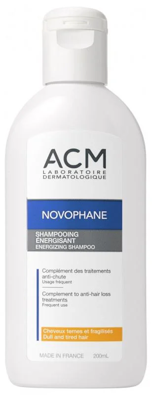 Шампунь против выпадения волос ACM Novophane Energizing, 200 мл