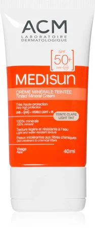 Солнцезащитный крем ACM Medisun SPF 50+, 40 мл