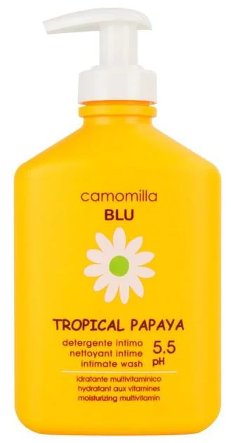 Gel intim hidratant Camomilla Blu Tropical Papaya pH 5.5, 300 ml