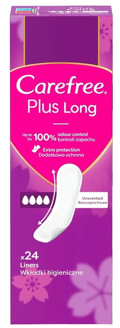 image for Absorbante Carefree Long Plus, 24 buc. foto