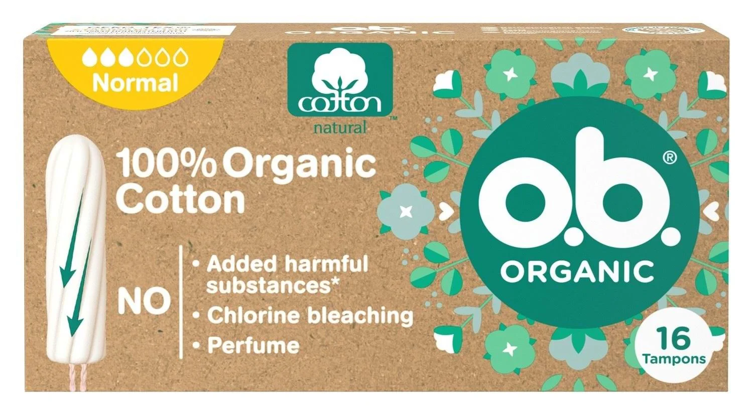 image for Tampoane OB Organic Normal, 16 buc. foto