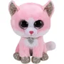 Jucarie de plus TY Beanie Boos Pisica Fiona, 15 cm