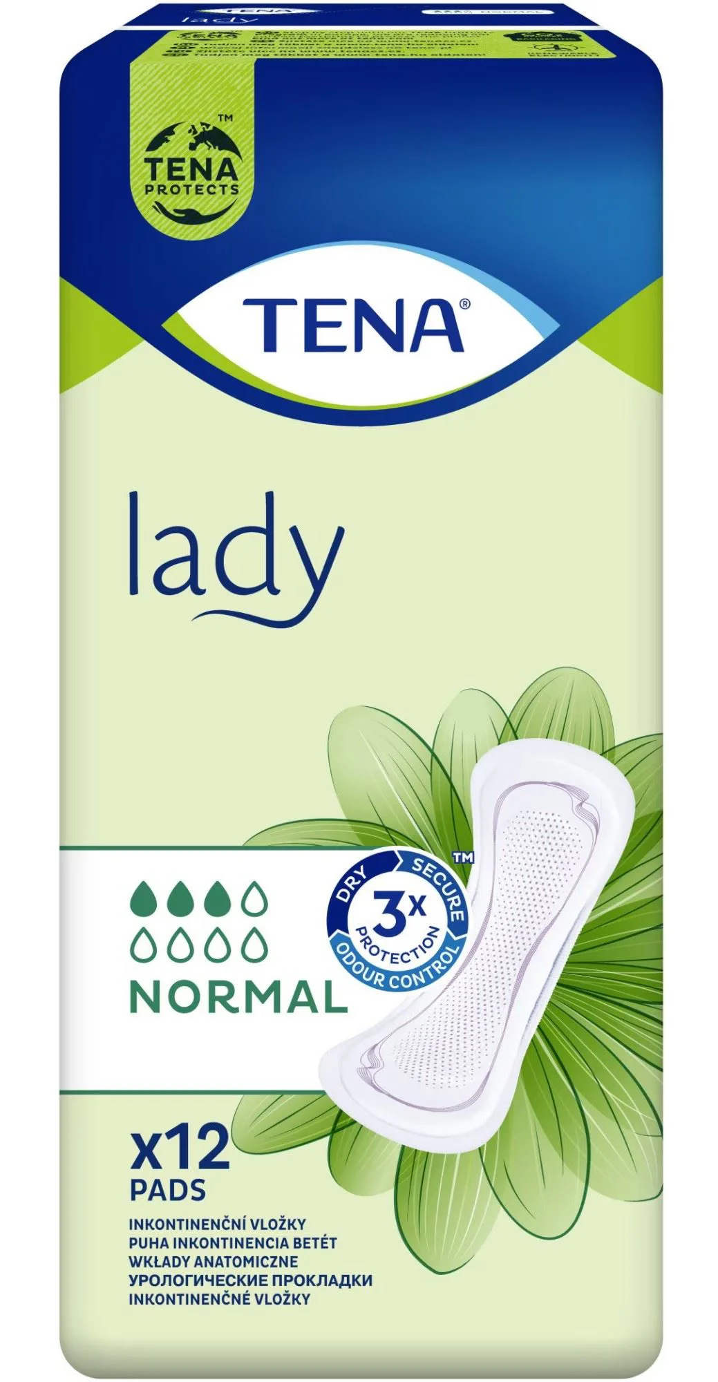 Absorbante urologice Tena Lady Normal, 12 buc.