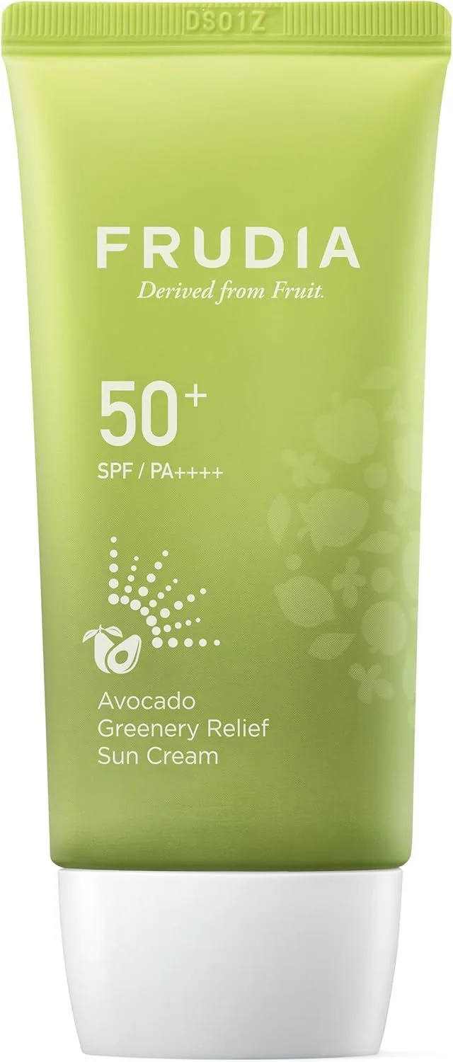 Crema cu protectie solara Frudia Avocado Relief Sun Cream SPF 50+, 50 ml