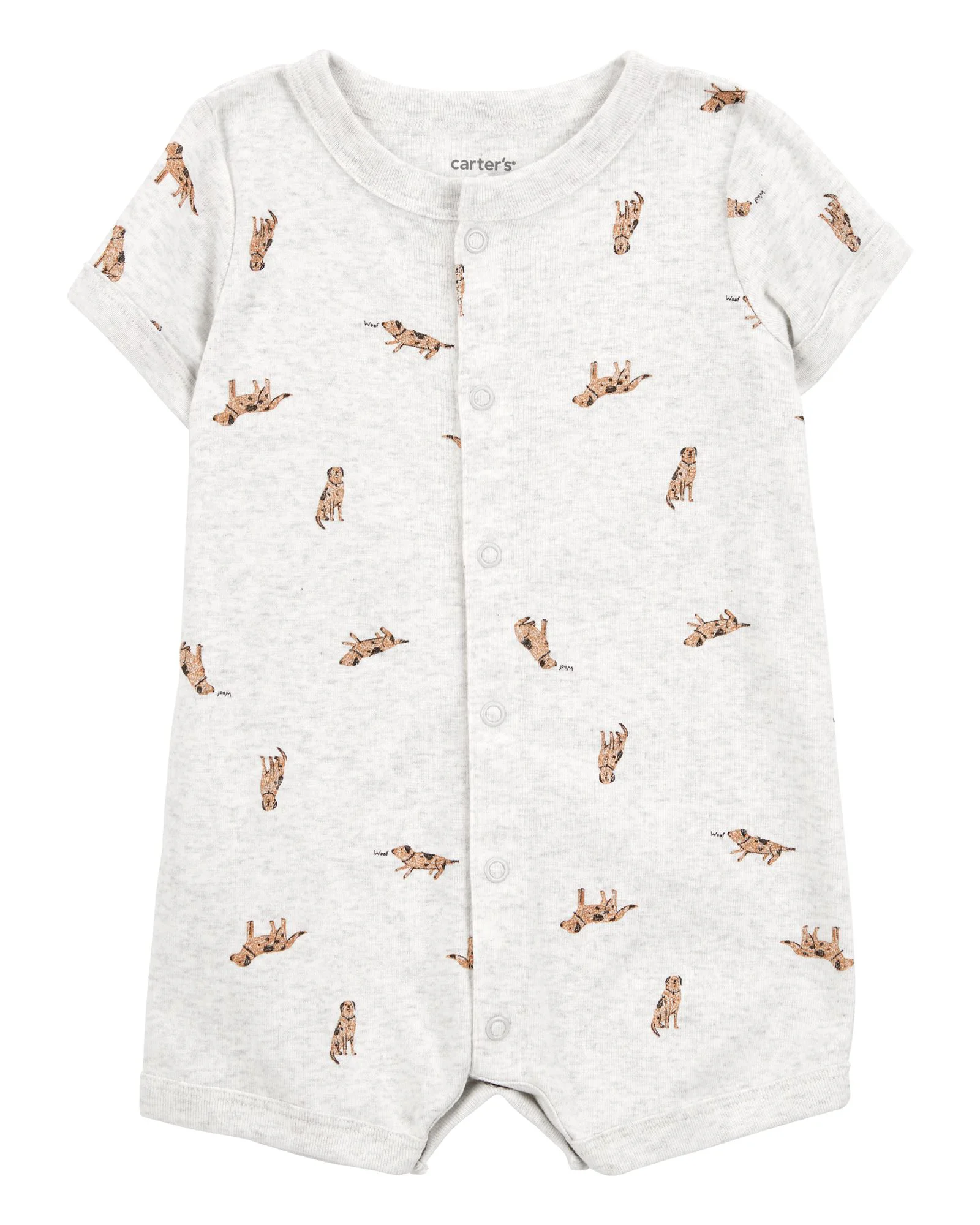 Carter's Летний комбинезон Gray Dog