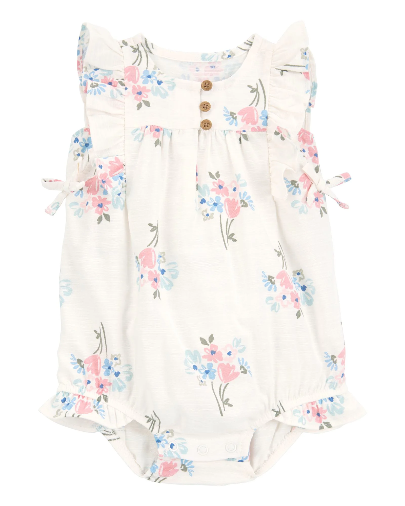Carter's Летний комбинезон Ivory Floral