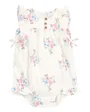 Carter's Летний комбинезон Ivory Floral