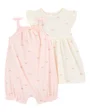Carter's Комплект 2 в 1 Pink Rainbow Платье и комбинезон