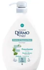 Жидкое крем-мыло Dermomed Freschezza White Musk с дозатором, 1000 мл foto