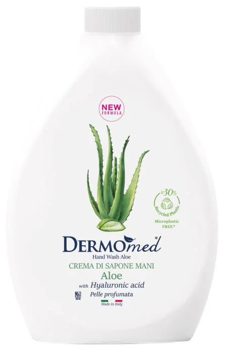 image for Sapun-crema lichid Dermomed Aloe Rezerva, 1000 ml foto
