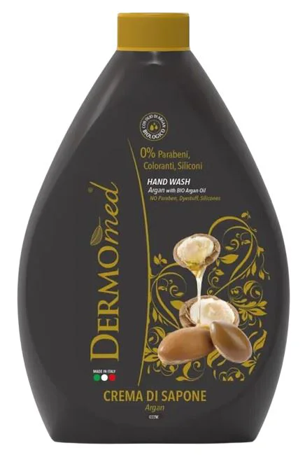 image for Sapun-crema lichid Dermomed Argan Oil Rezerva, 1000 ml foto
