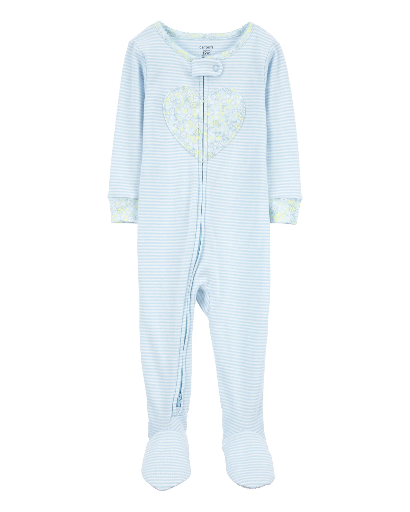Carter's Пижама Blue Stripe Heart