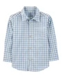 Carter's Рубашка Blue Plaid