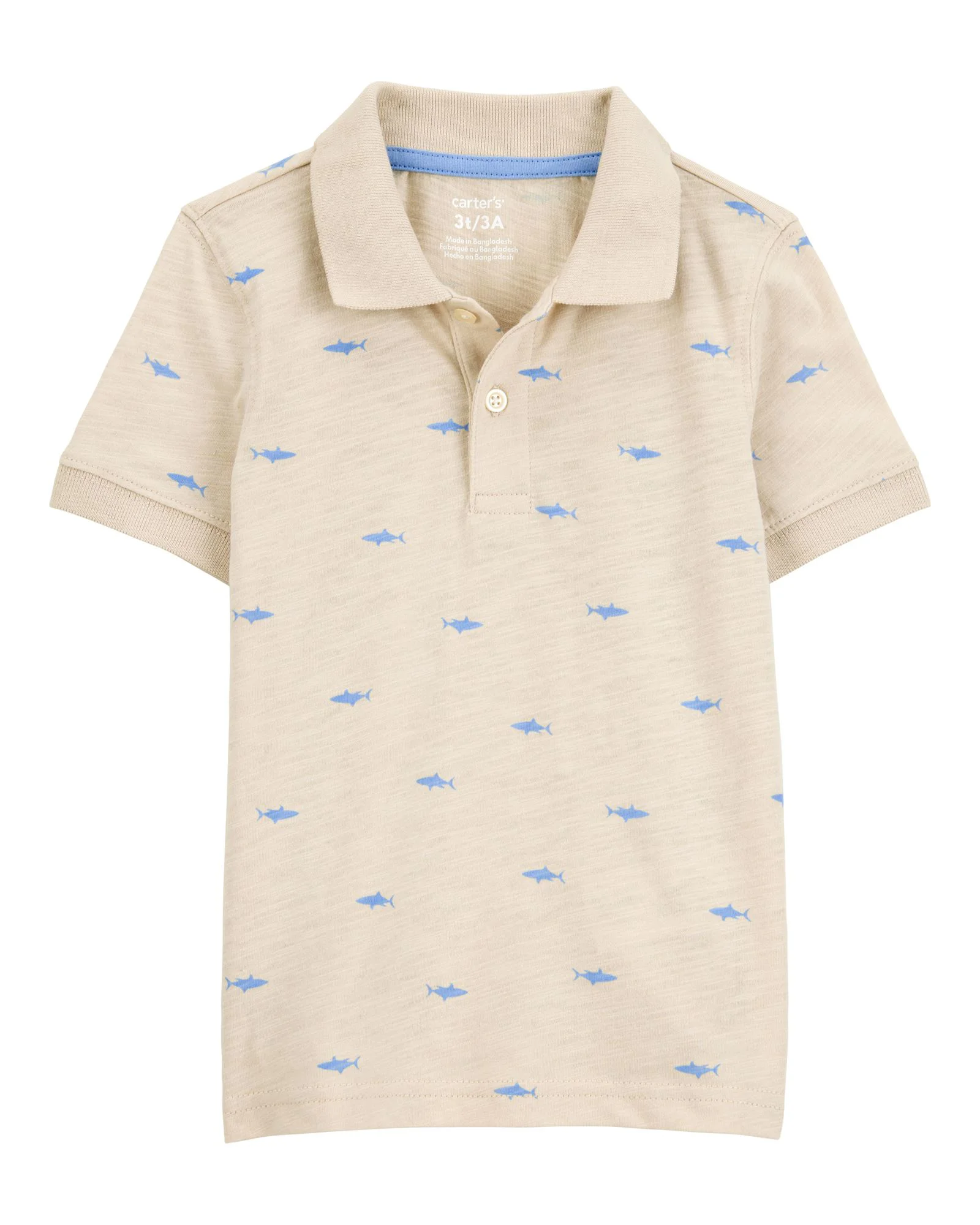 Carter's Футболка поло Shark Khaki