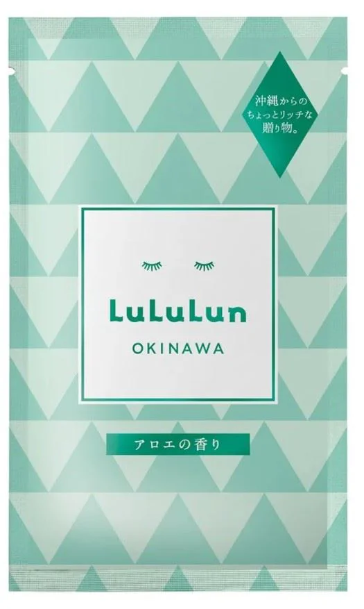 image for Masca faciala din tesatura Lululun Travel Okinawa Aloe foto