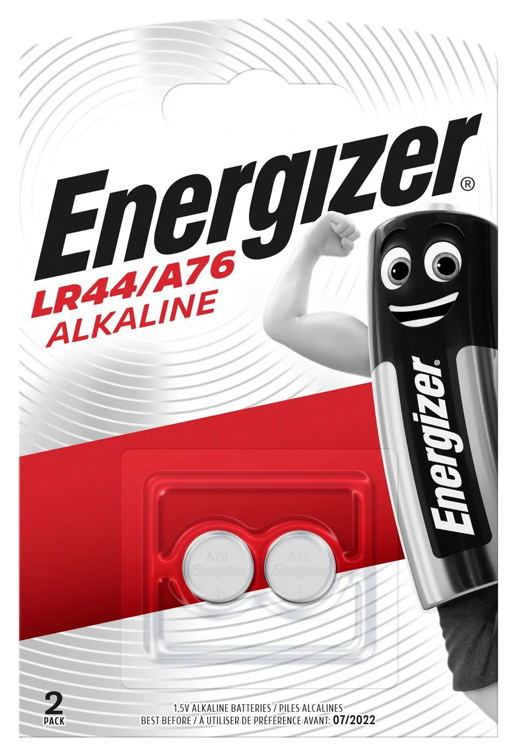 image for Щелочные батарейки Energizer A76, 1.5 В, 2 шт. foto