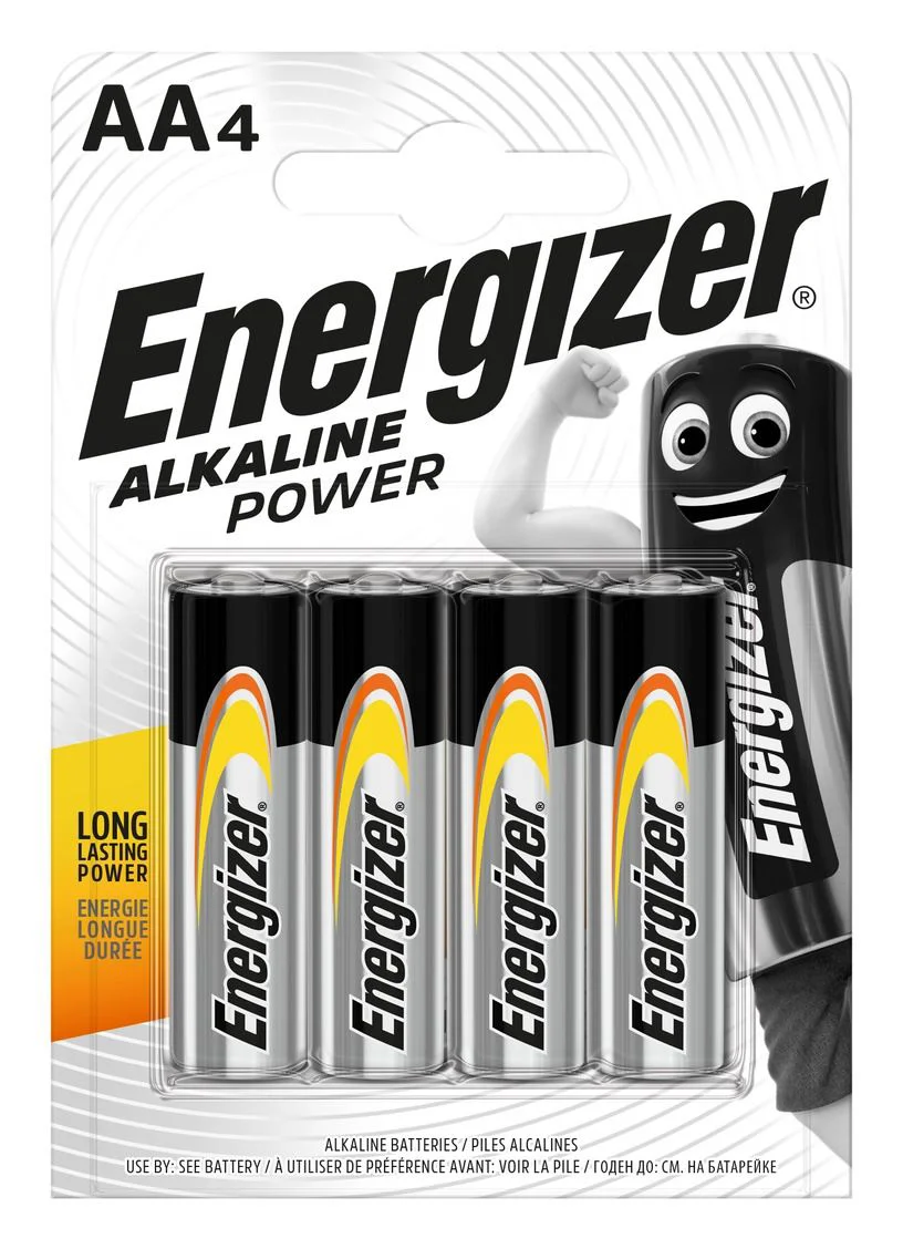 image for Baterii Energizer Alkaline Power E91, AA, 4 buc. foto