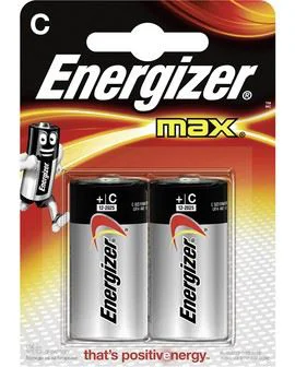 image for Baterii Energizer Max Alkaline C, 1.5 V, 2 buc. foto