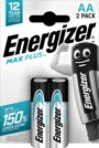 Baterii Energizer Max Plus Alkaline AA, 1.5 V, 2 buc. foto