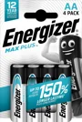 Baterii Energizer Max Plus Alkaline AA, 1.5 V, 4 buc. foto