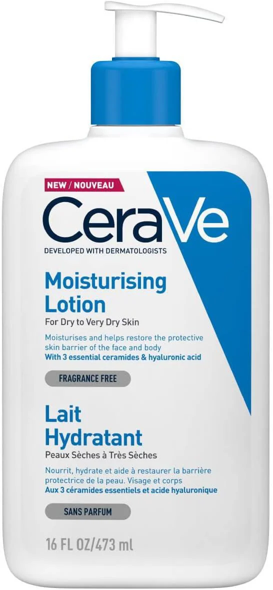 Lotiune hidratanta pentru ten uscat si foarte uscat CeraVe, 473 ml