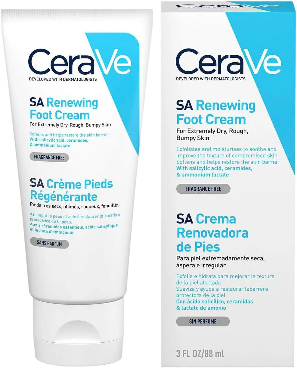 Crema cu acid salicilic pentru pielea uscata a picioarelor CeraVe, 88 ml