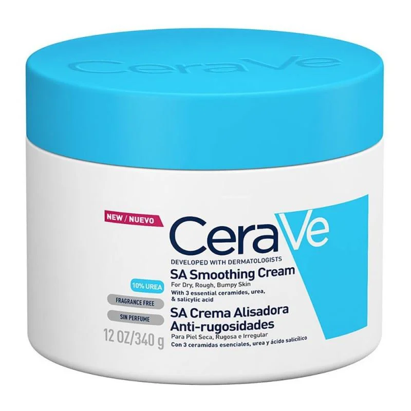 Смягчающий крем с салициловой кислотой и 10% мочевиной CeraVe, 340 мл