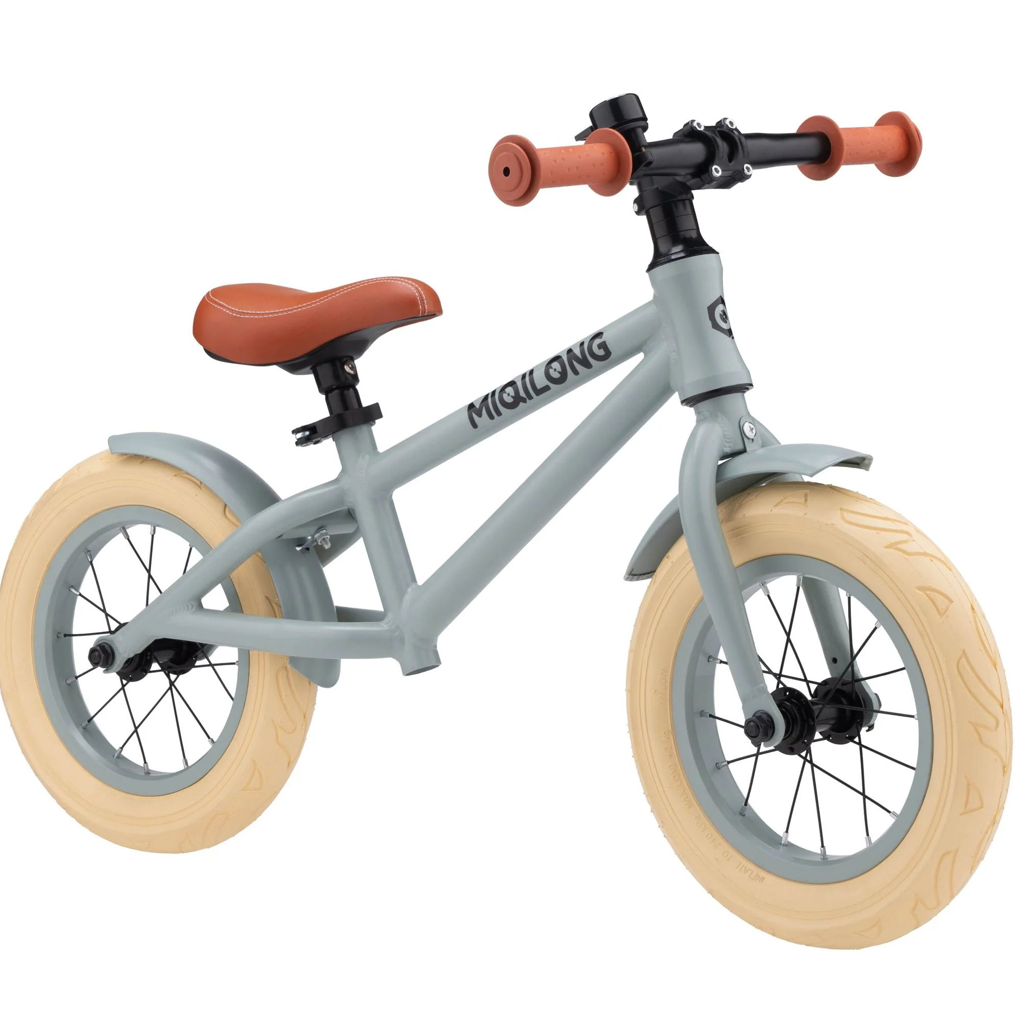 Детский беговел Miqilong RVA 12", Оливковый