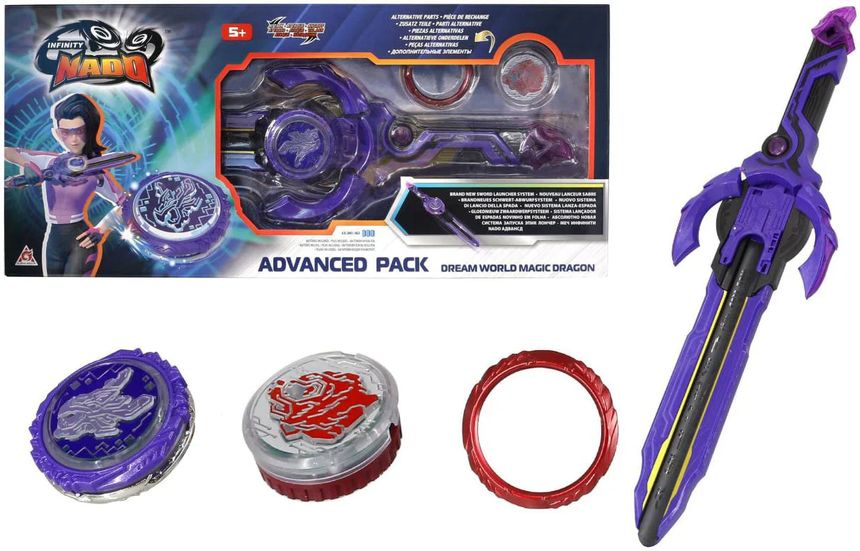 Игровой набор Infinity Nado VI Advanced Pack – Волшебный Дракон мира грёз