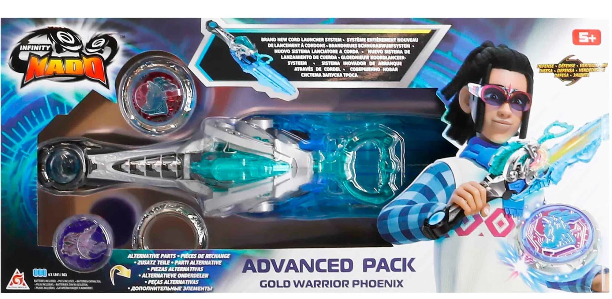 Set de joaca Infinity Nado VI Advanced Pack - Razboinicul de Aur Phoenix