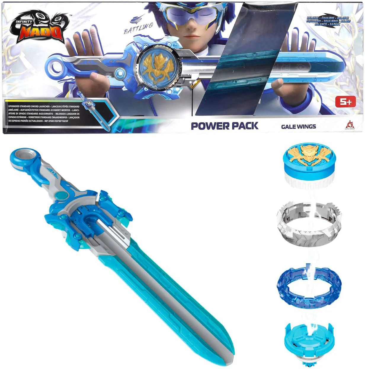 Set de joaca Infinity Nado VI Power Pack - Aripile Furtunii