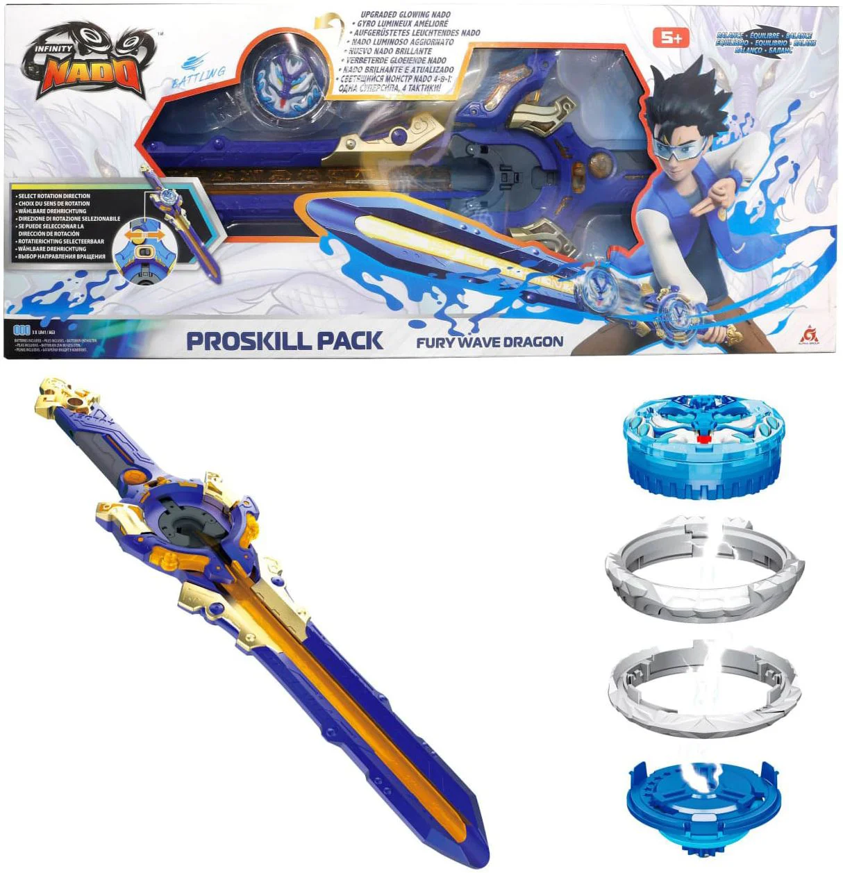 Set de joaca Infinity Nado VI Proskill Pack - Dragonul Valurilor Furioase