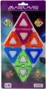 Set de constructie magnetic Magplayer, 8 piese
