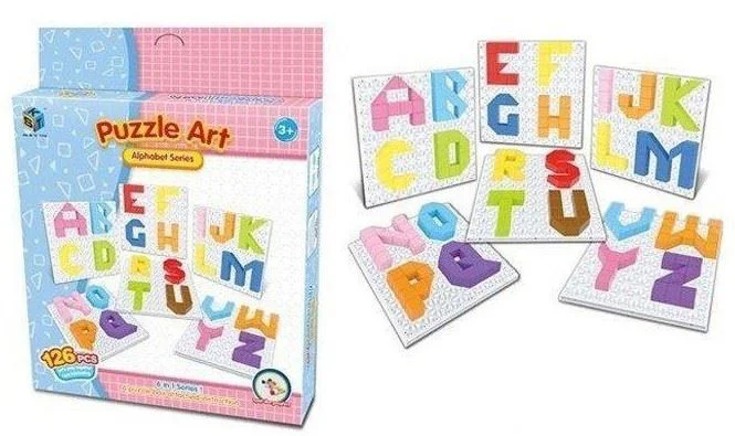 Пазл Same Toy Mosaic Puzzle Art Alphabet series, 126 эл.