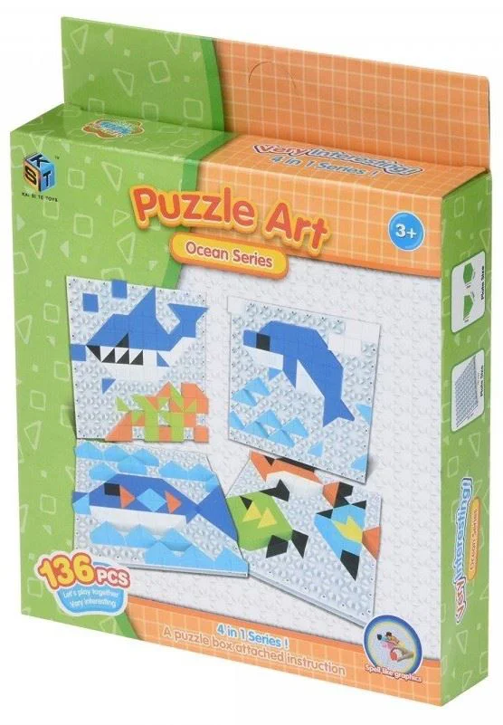 Пазл Same Toy Mosaic Puzzle Art Ocean series, 136 эл.