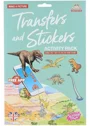 Set de stickere transferabile Scribble Down cu aplicatie online - Dinozauri