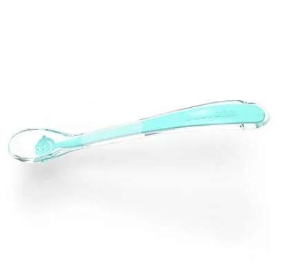 image for Ложечка из силикона BabyOno Smile Мята foto