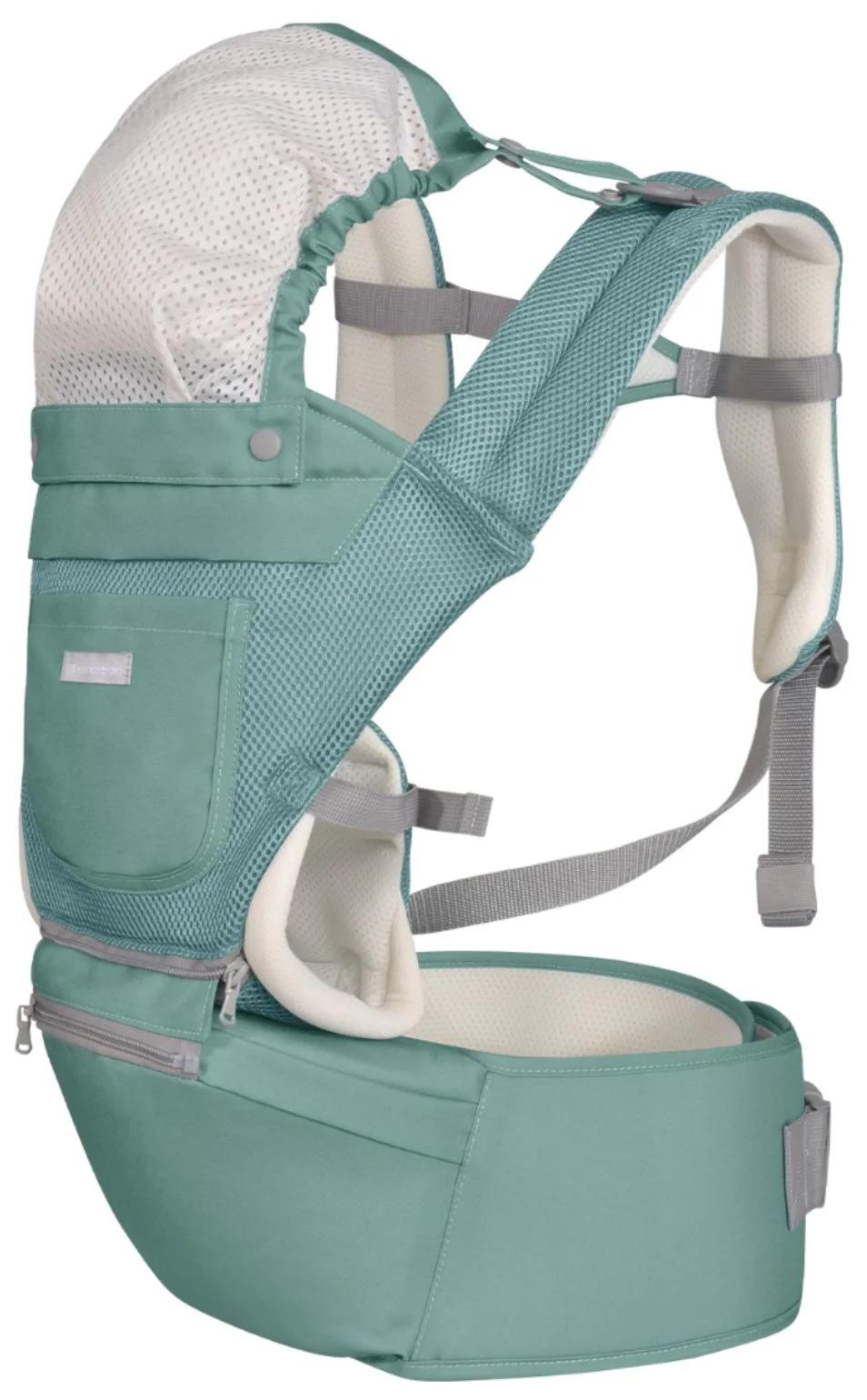 Рюкзак-кенгуру 3 в 1 KikkaBoo Chloe Mesh Mint foto