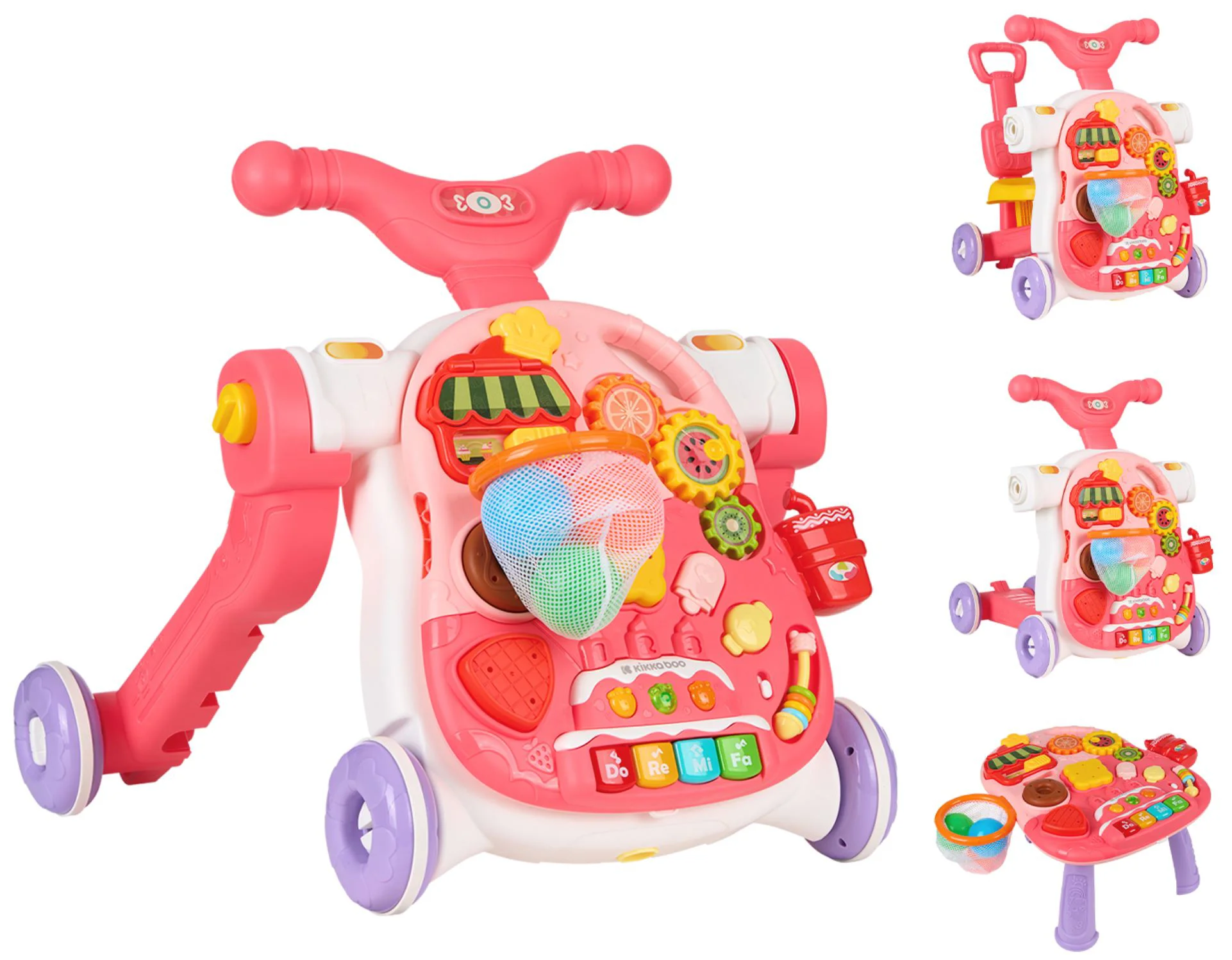 Premergator 4 in 1 KikkaBoo Sweet Escape Pink