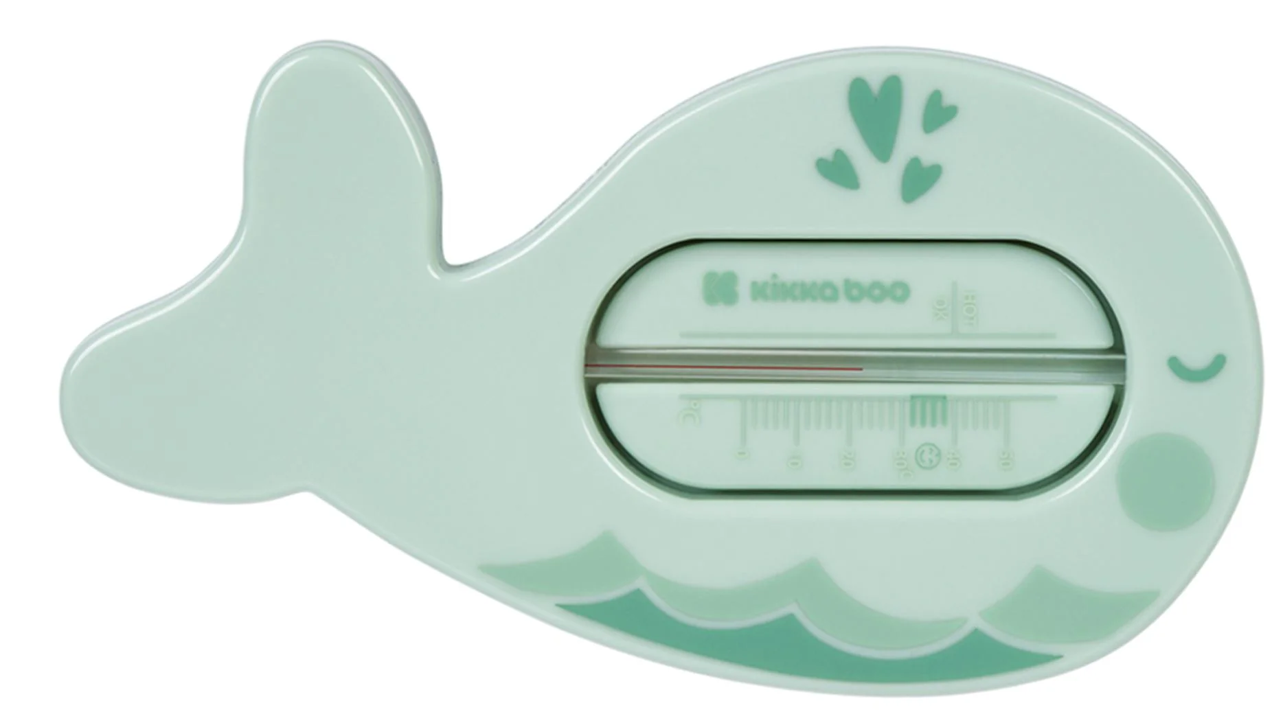 image for Термометр для ванны KikkaBoo Whale Mint foto