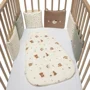 Set protectii laterale pentru patut Premaman Regele Padurii, 6 buc.