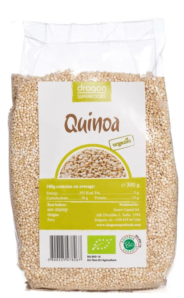 Quinoa alba bio Smart Organic, 300 g