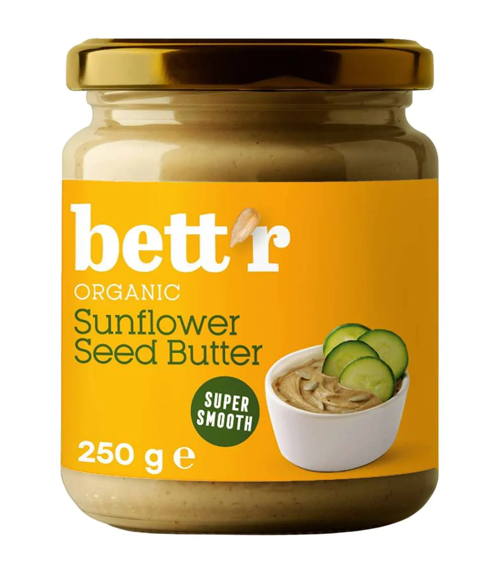 Crema bio de seminte de floarea soarelui Bett'r, 250 g foto
