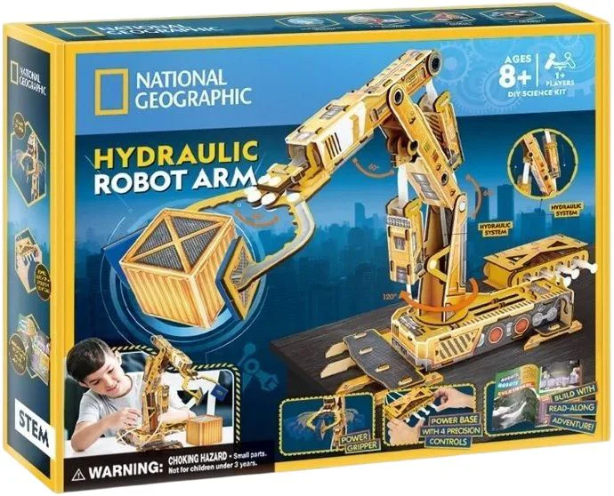 Puzzle 3D CubicFun Brat robotic hidraulic
