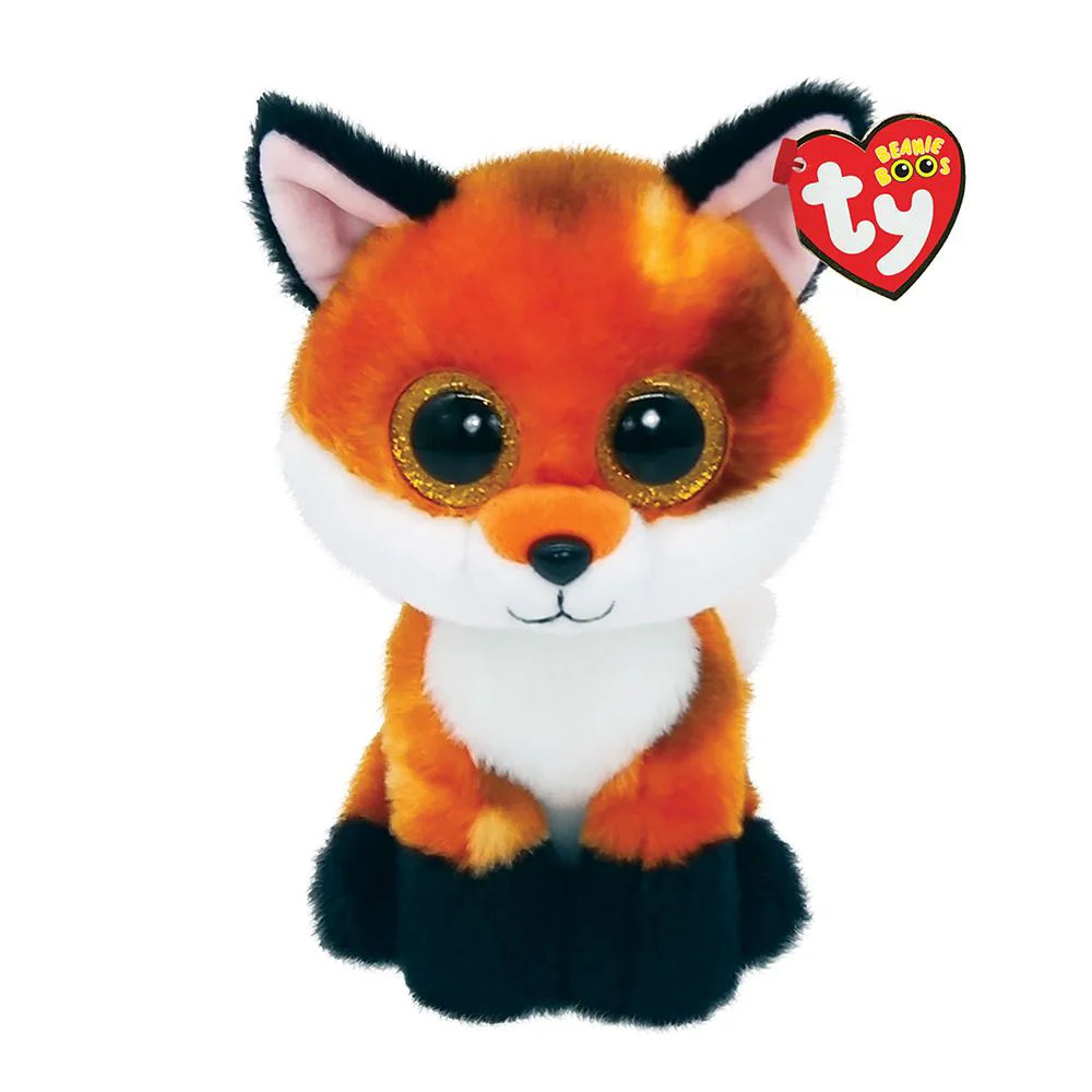 Jucarie de plus TY Beanie Boos Vulpea Meadow, 33 cm