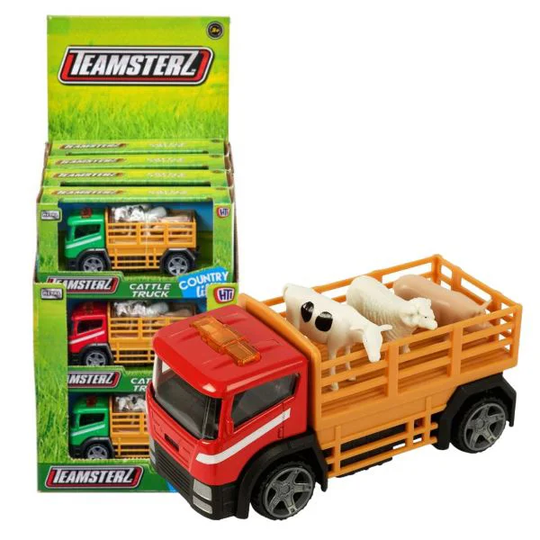 image for Set de joaca HTI Teamsterz Camion cu animale foto