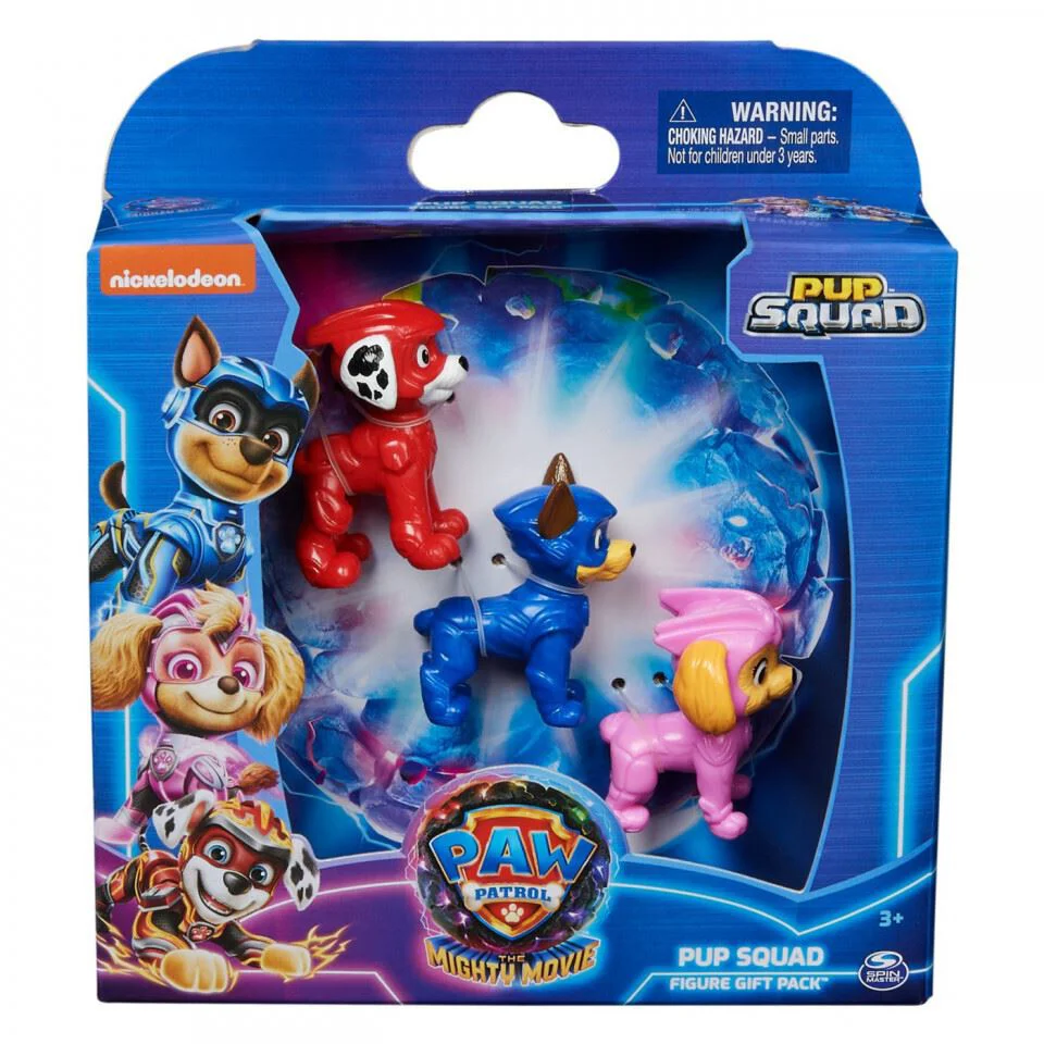 Set de jucarie Spin Master 3 mini-figurine Patrula catelusilor