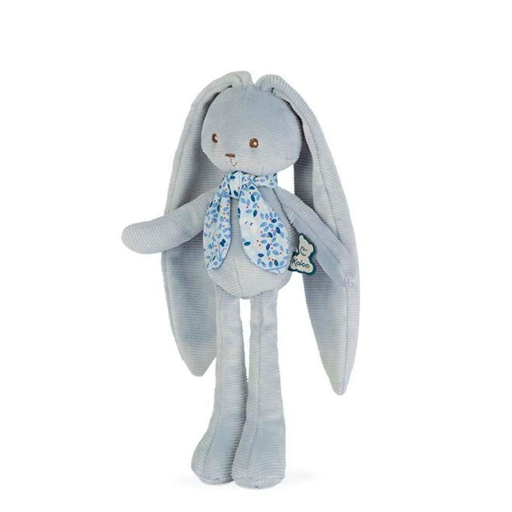 Jucarie de plus Kaloo Iepuras Albastru, 25 cm