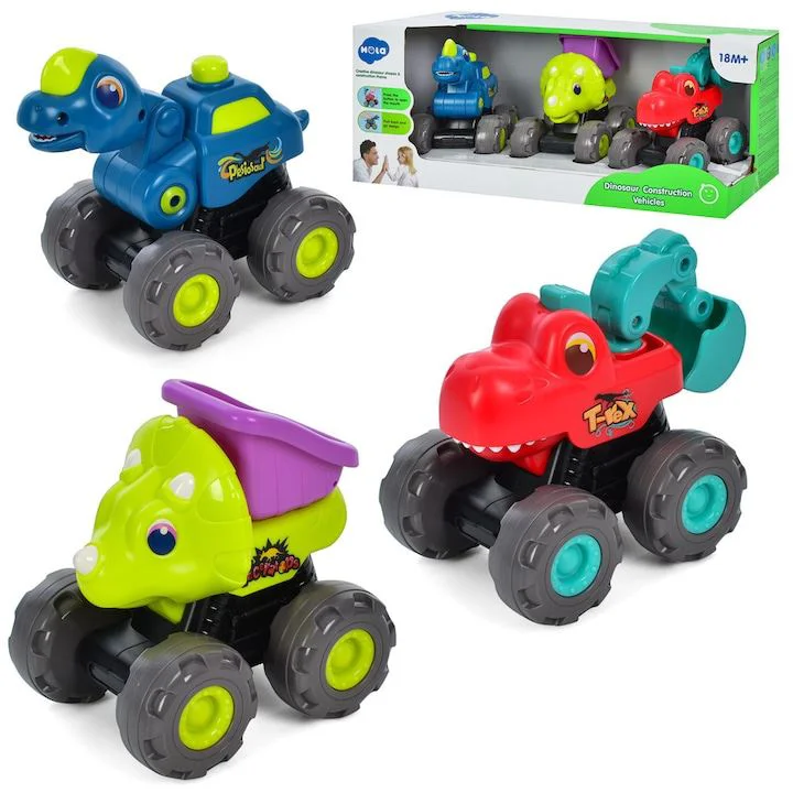 Set de jucarie Hola Toys Masinute Dino